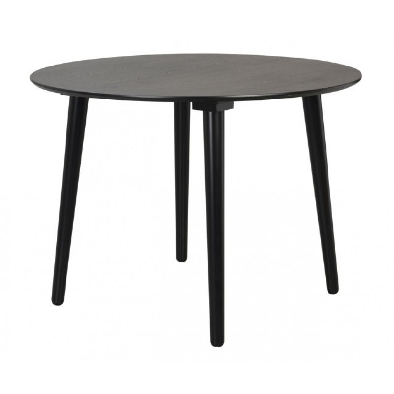 RO Lotta Dining Table 106x106 Black